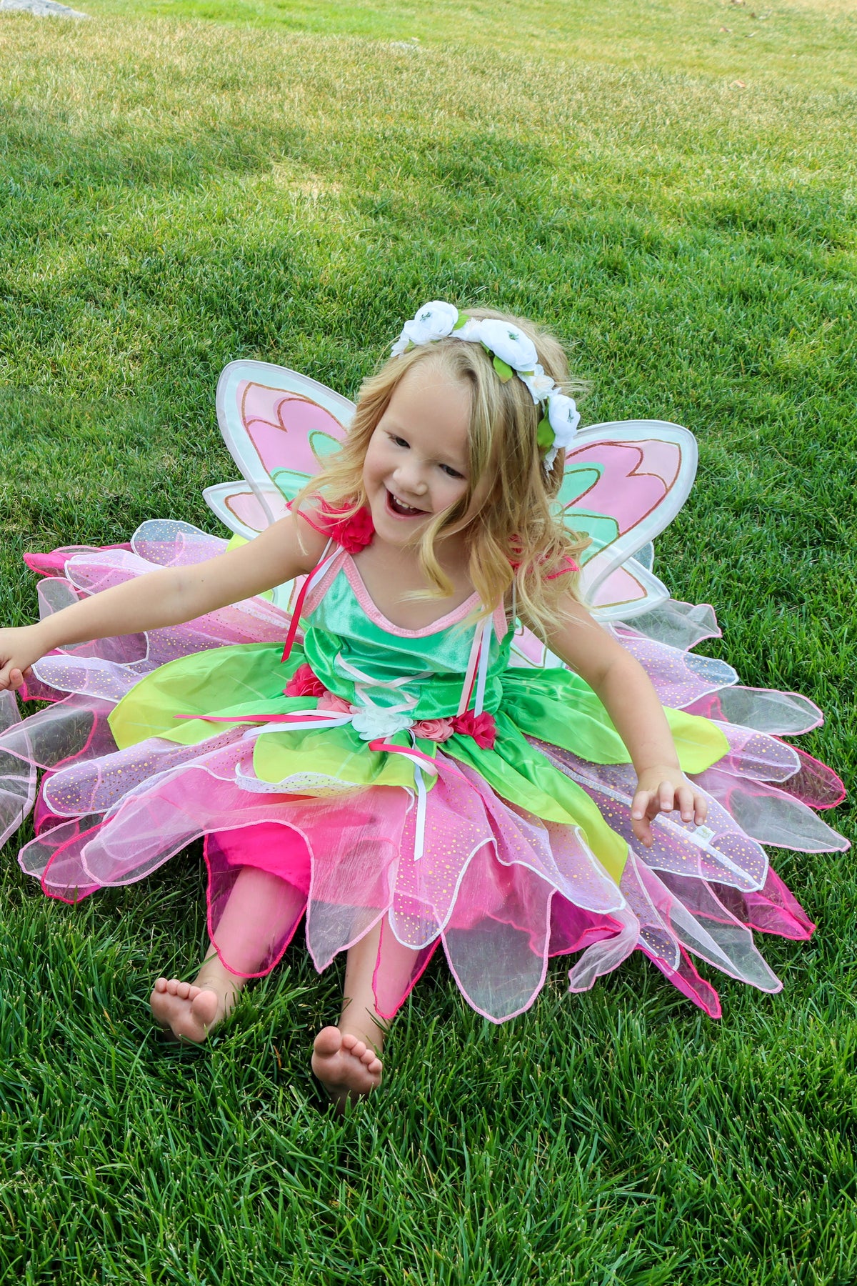 Little Adventures Springtime Fairy Dress Up Costume