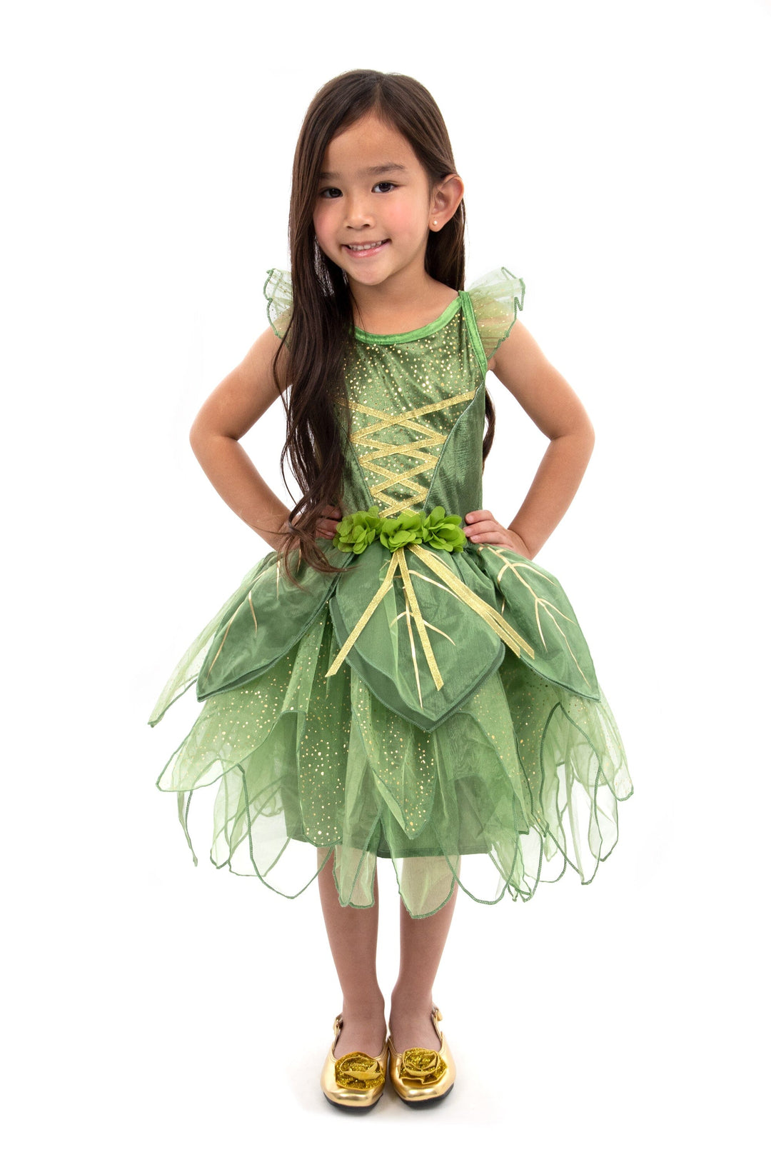 新品！半額！TINKERBELL ジャンパー 100cm TK1 green Tinkerbell jacket with open to put the wings white furry