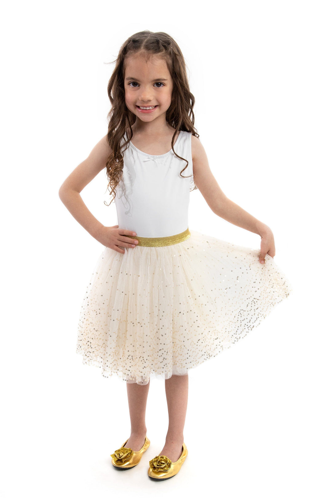 Gold Shimmer Tutu Little Adventures