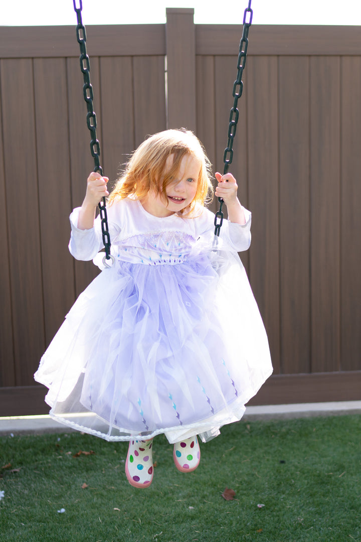 open lace back dress Little Adventures Doll Dress
