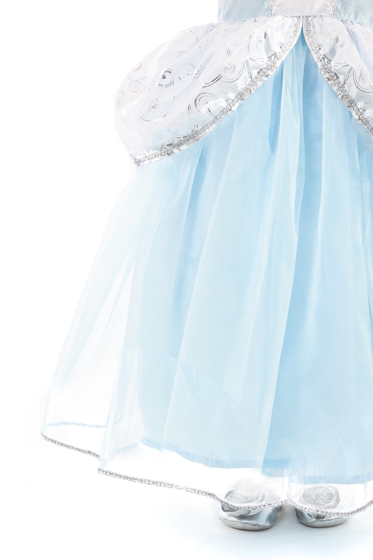 NWT Disney Store Cinderella Shoes Costume Dress Up Size 13/1