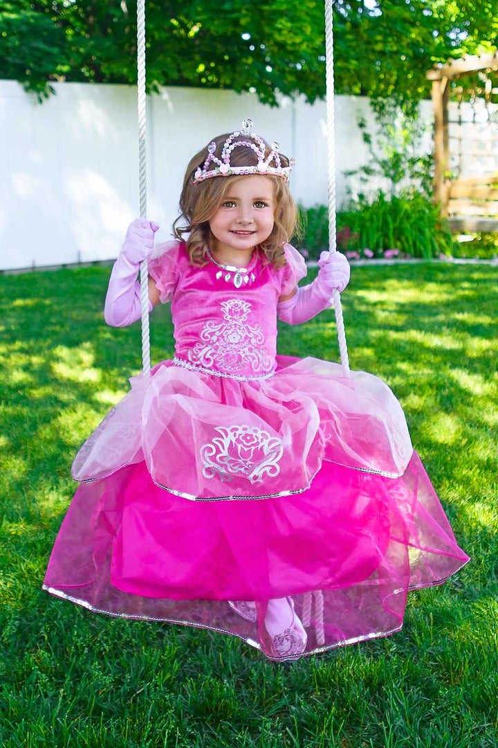 Little Adventures Deluxe Pink Princess Dress for 9-11 Years | Size 2XL | 15358 Little Adventures Deluxe Pink Princess Dress for 9-11 Years | Size 2XL | 15358