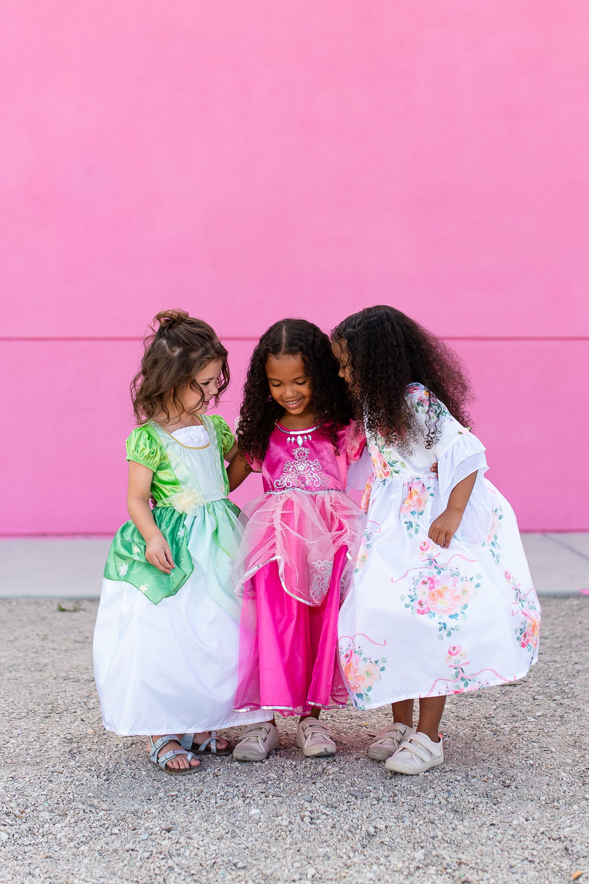 Little Adventures Deluxe Pink Princess Dress Up Costume