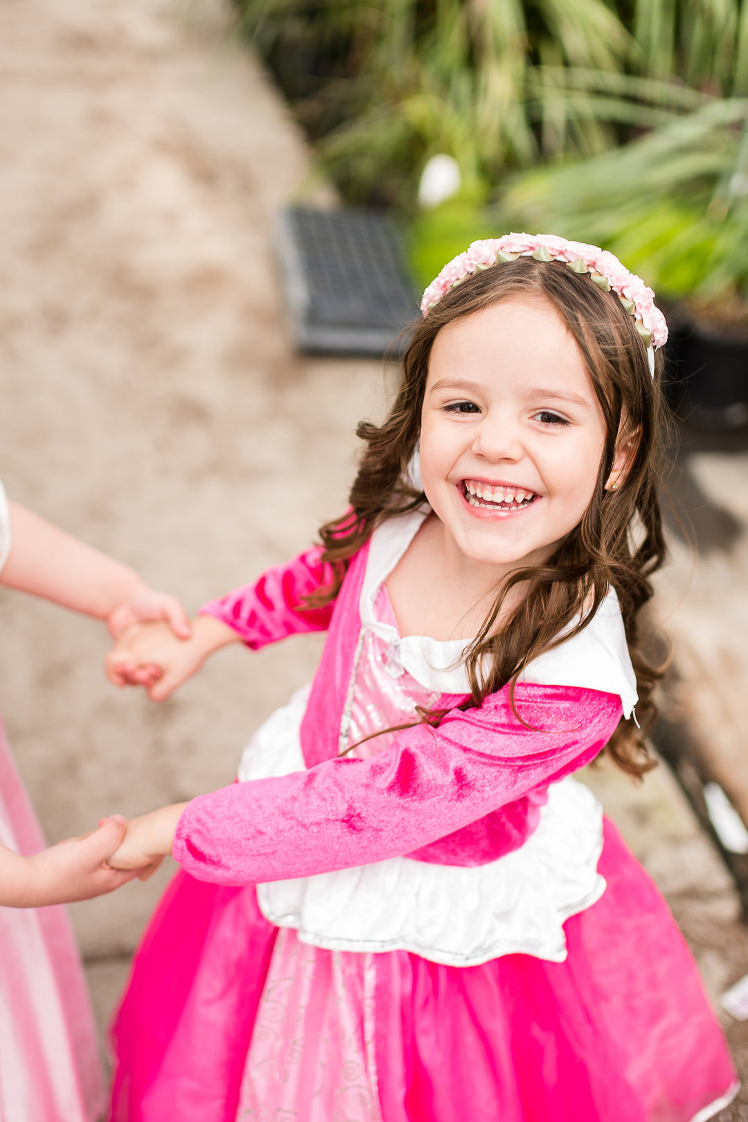 Little Adventures 15375 Deluxe Sleeping Beauty Hot Pink Dress for 9-11 Years - 2XL Little Adventures 15375 Deluxe Sleeping Beauty Hot Pink Dress for 9-11 Years - 2XL