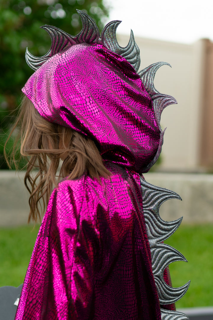 Magenta Dragon Cloak – Little Adventures