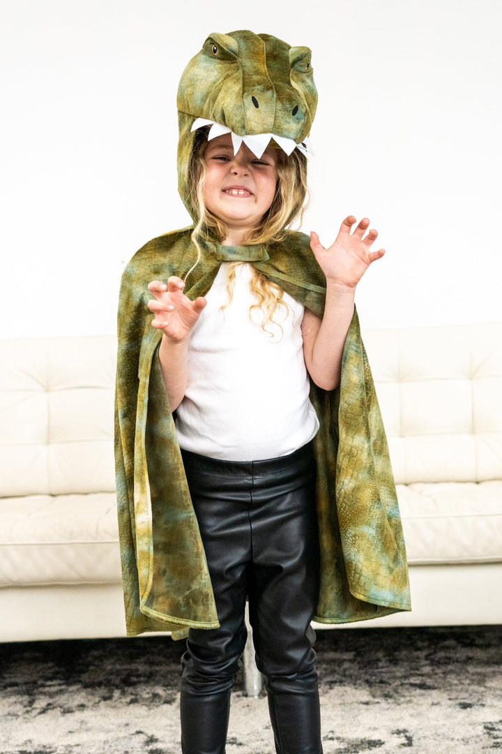 T-Rex Hooded Animal Cloak – Little Adventures