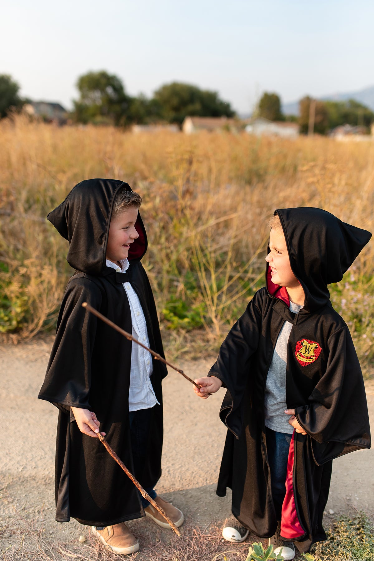 Red Hooded Wizard Robe – Little Adventures