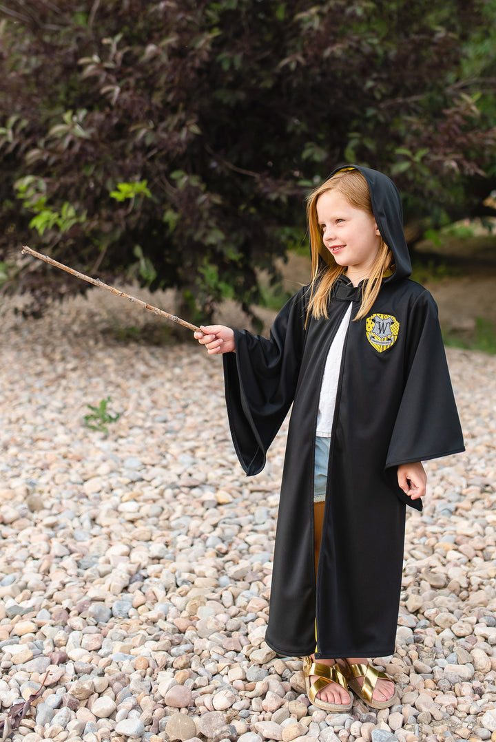 Yellow Hooded Wizard Robe – Little Adventures