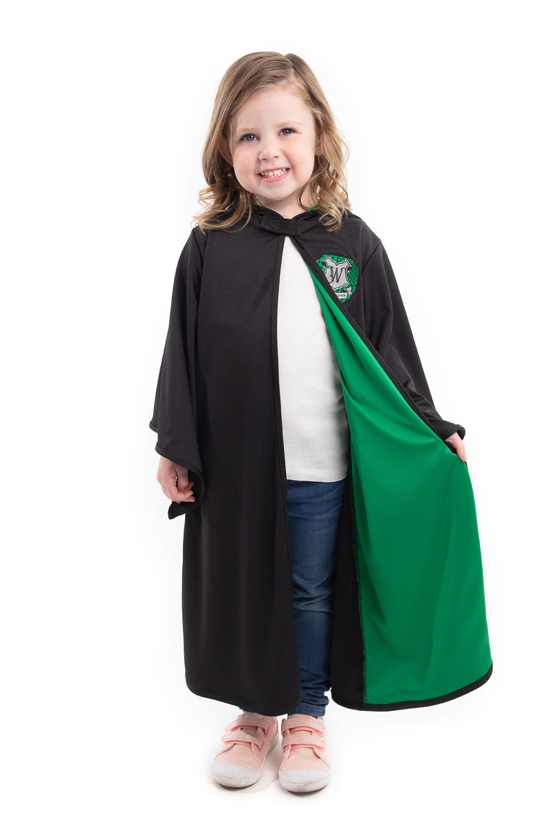 Green Hooded Wizard Robe – Little Adventures