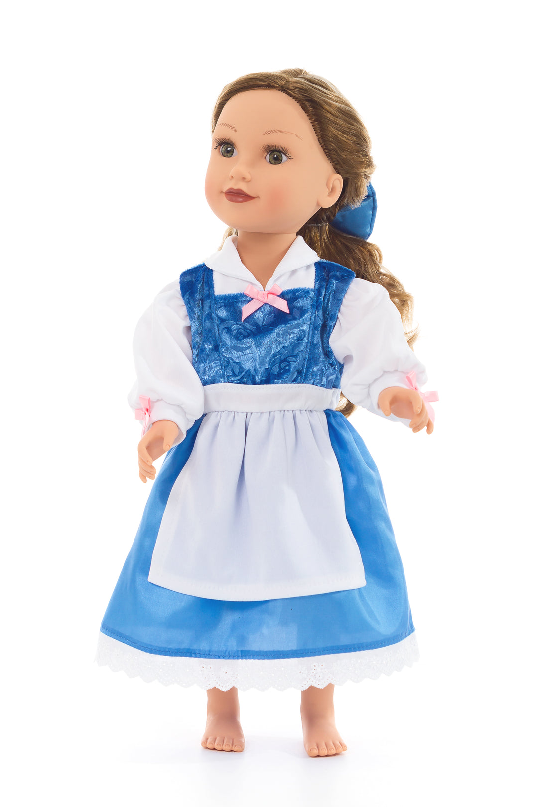 Little Adventures Beauty Doll Day Dress with Bow