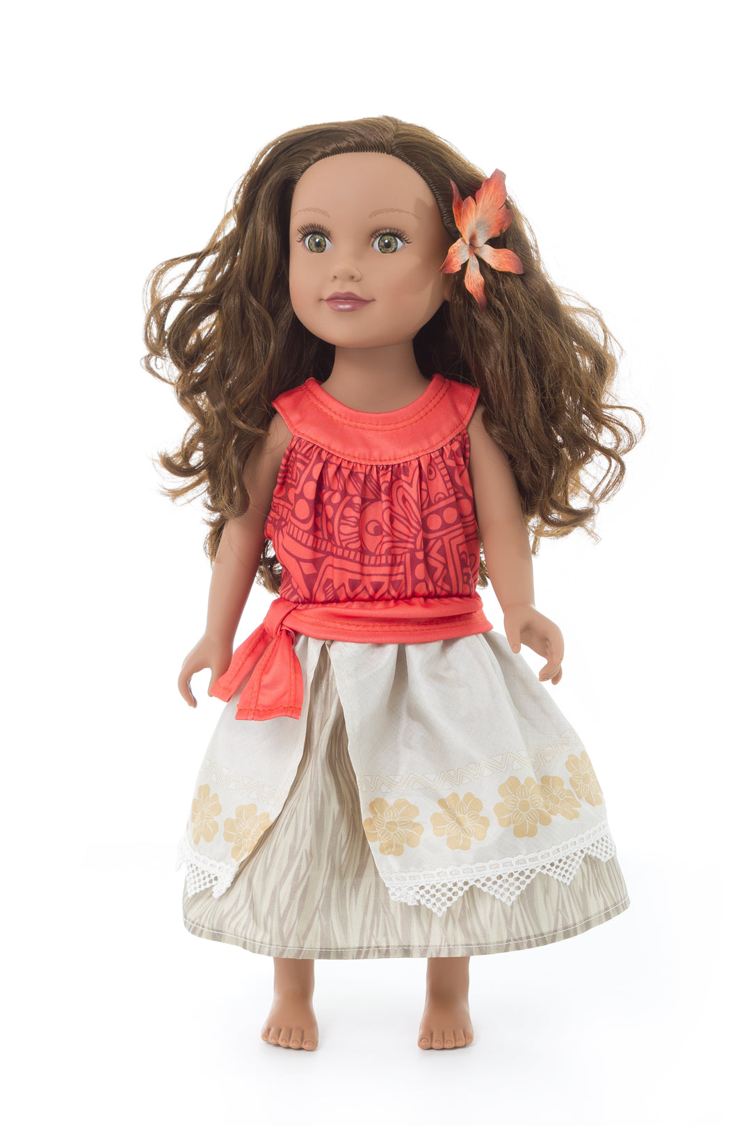 princess clip on dresses Little Adventures Doll Dress Island with Hair Wedding Dresses In Leeds adult costumes and cloaks Stylish Black and Red Color:M-Steel Blue