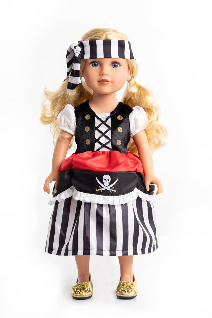 Little Adventures Pirate Doll Dress Clothes (Doll Not Included)