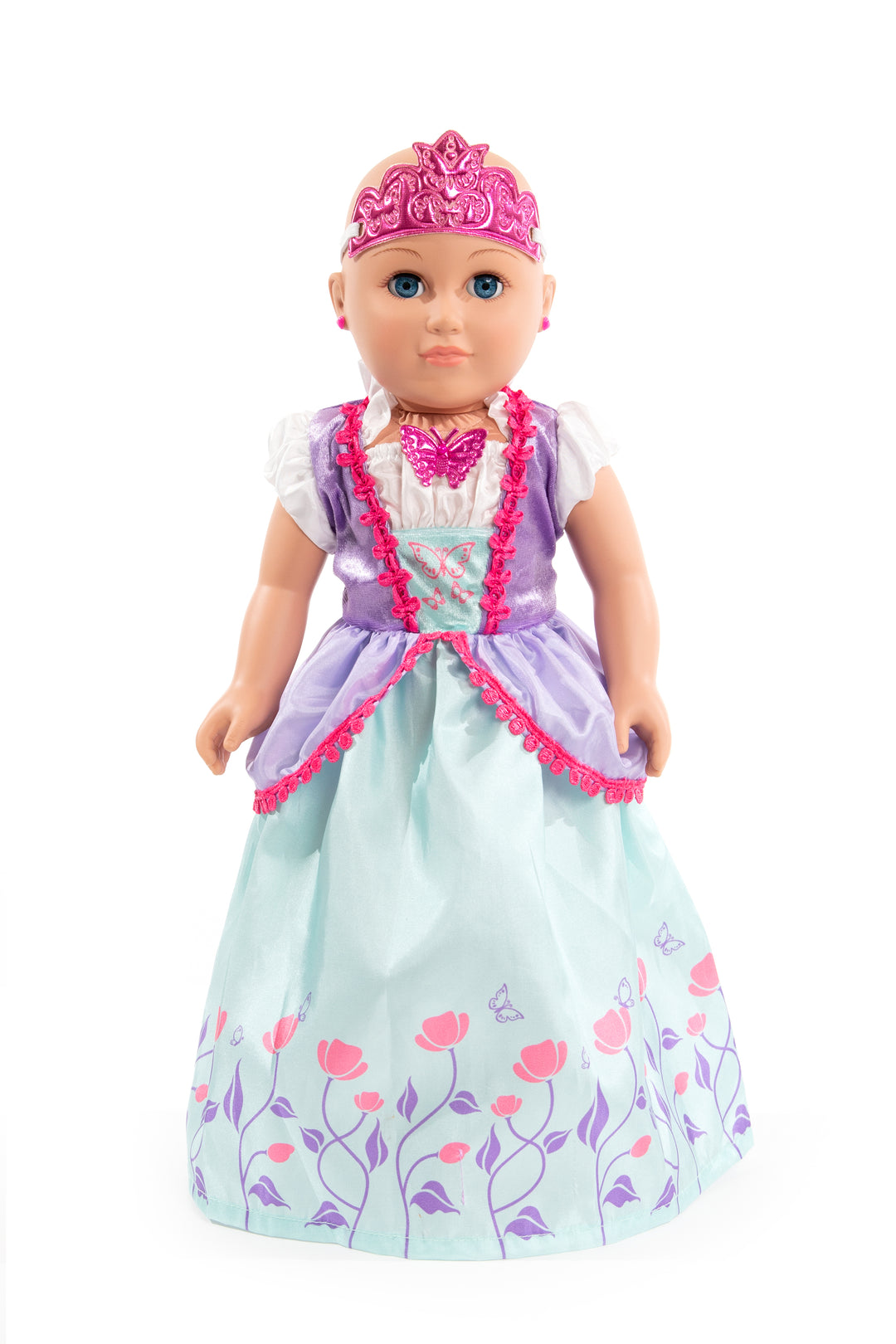Doll Dress Princess Hallie with Soft Crown – Little Adventures