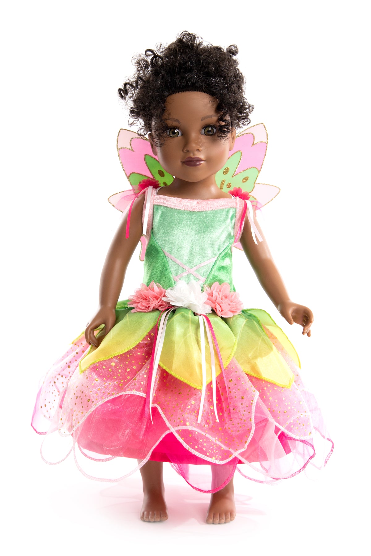 Doll Dress Springtime Fairy with Wings Little Adventures Doll Dress Springtime Fairy with Wings Little Adventures