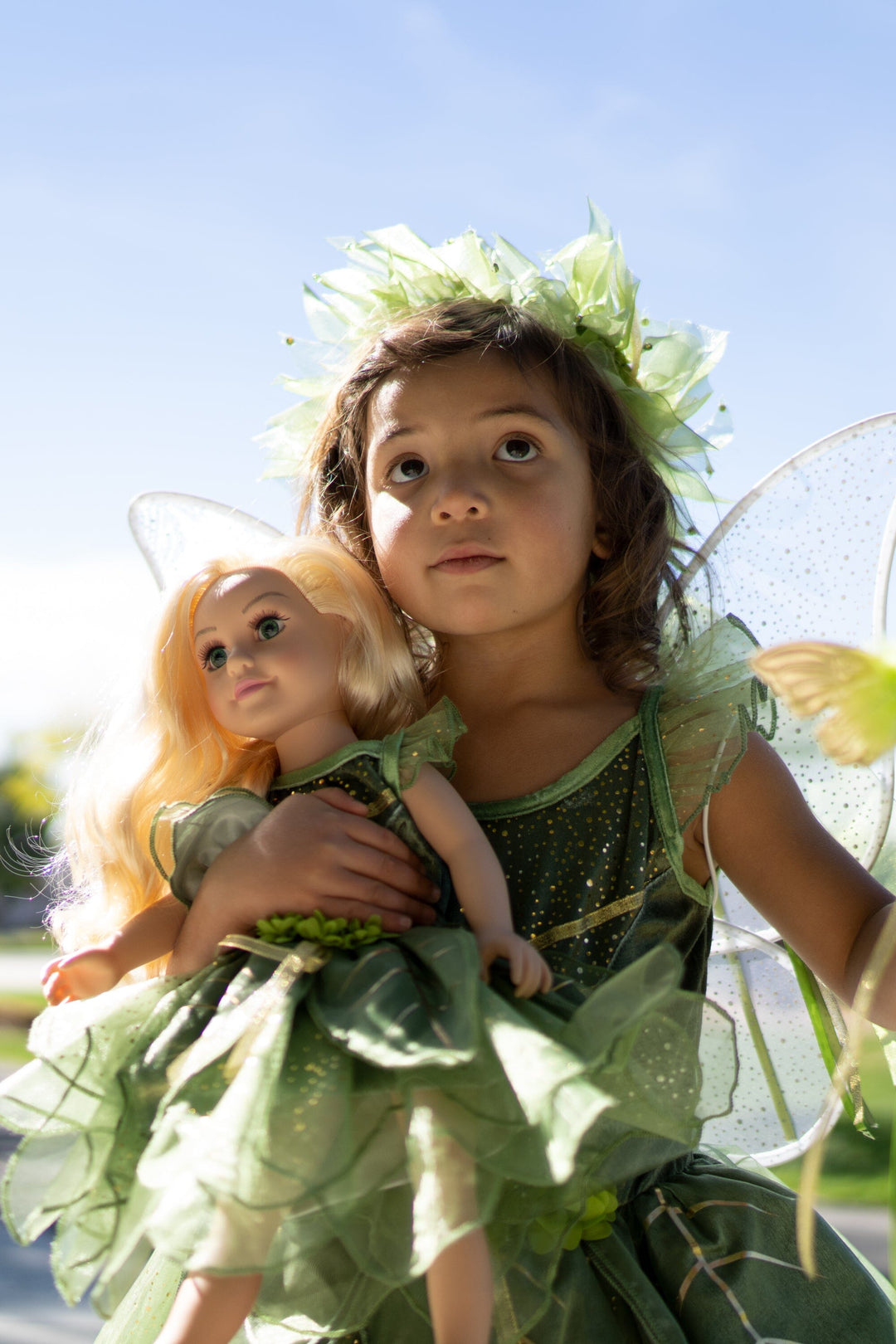 Doll Dress Pixie Tinkerbell Fairy with Wings Little Adventures Doll Dress Pixie Tinkerbell Fairy with Wings Little Adventures