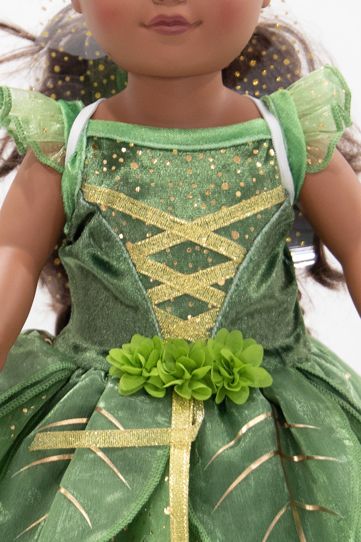 Doll Dress Pixie Tinkerbell Fairy with Wings – Little Adventures