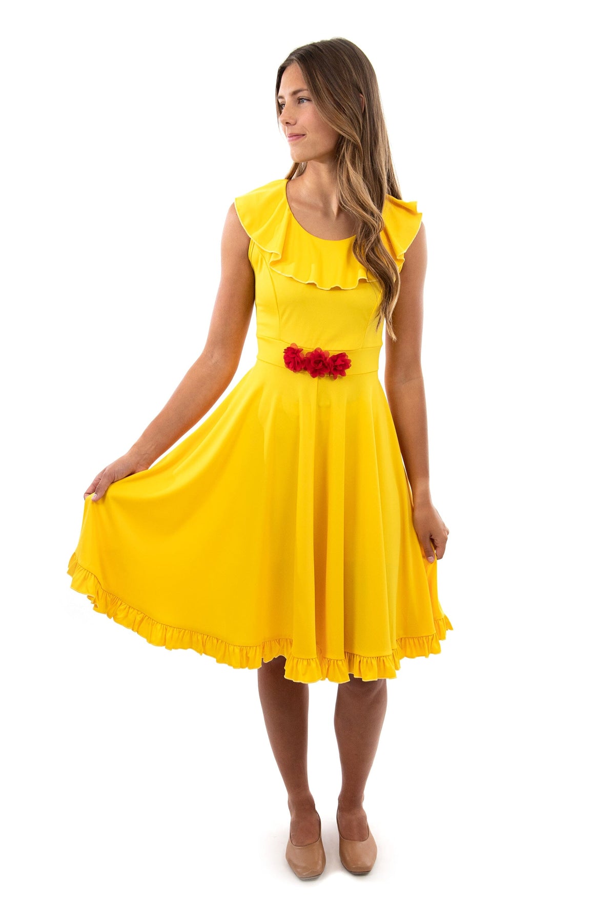 yellow dress costume CosplayDiy Women's Fairy Tale Princess XS : Clothing, Shoes & Jewelry a couple of them ended up being pretty good for everyone involved Adult Yellow Beauty Twirl Dress