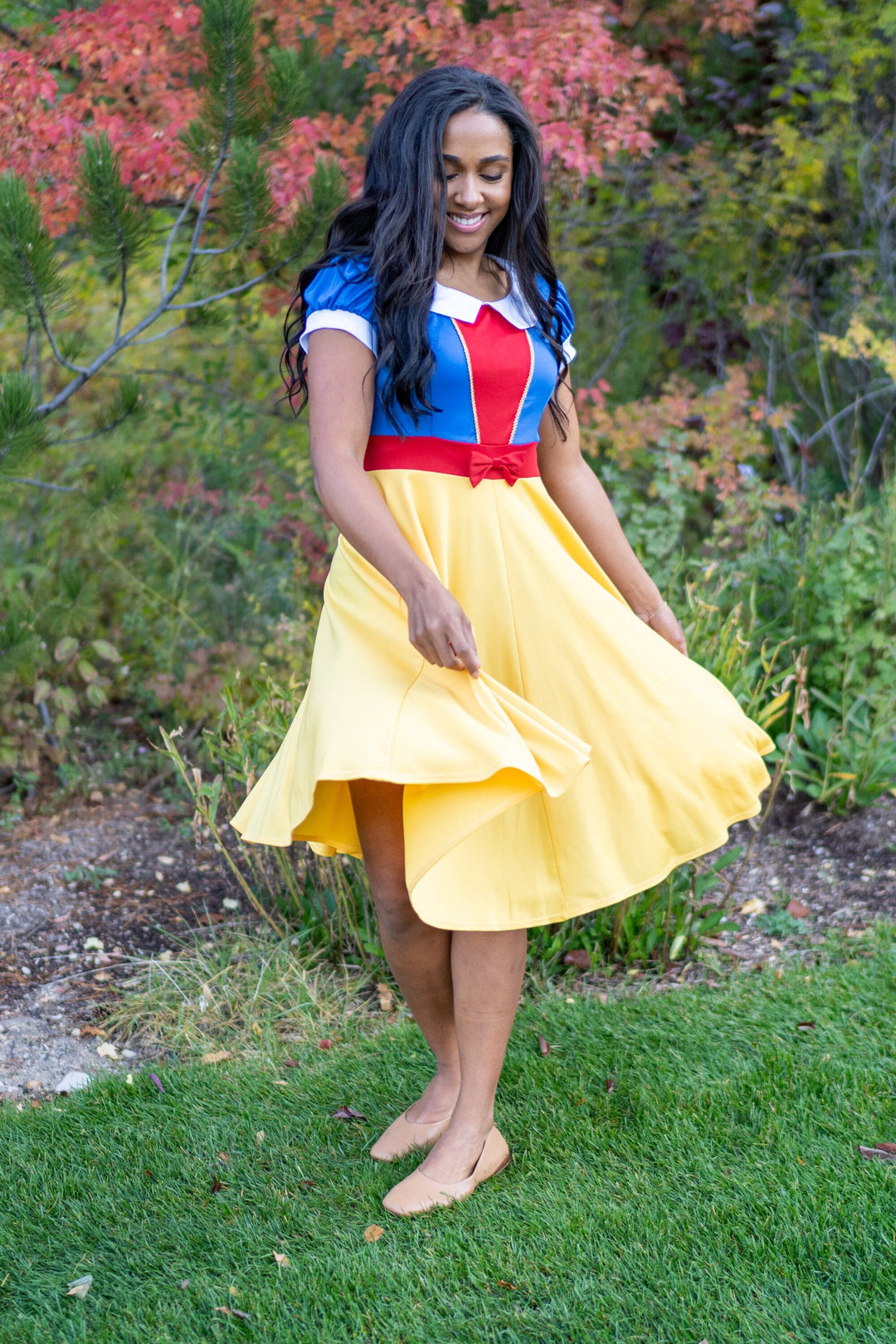 Adult Snow White Twirl Dress Little Adventures Adult Snow White Twirl Dress Little Adventures