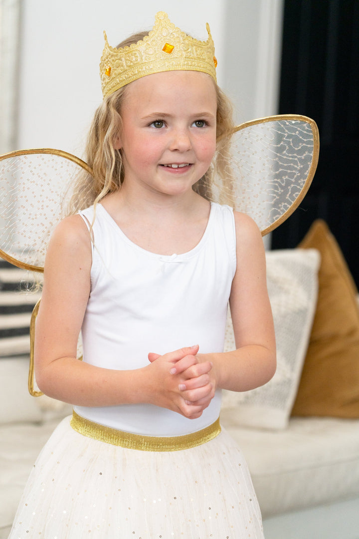Gold Shimmer Fairy Wings – Little Adventures
