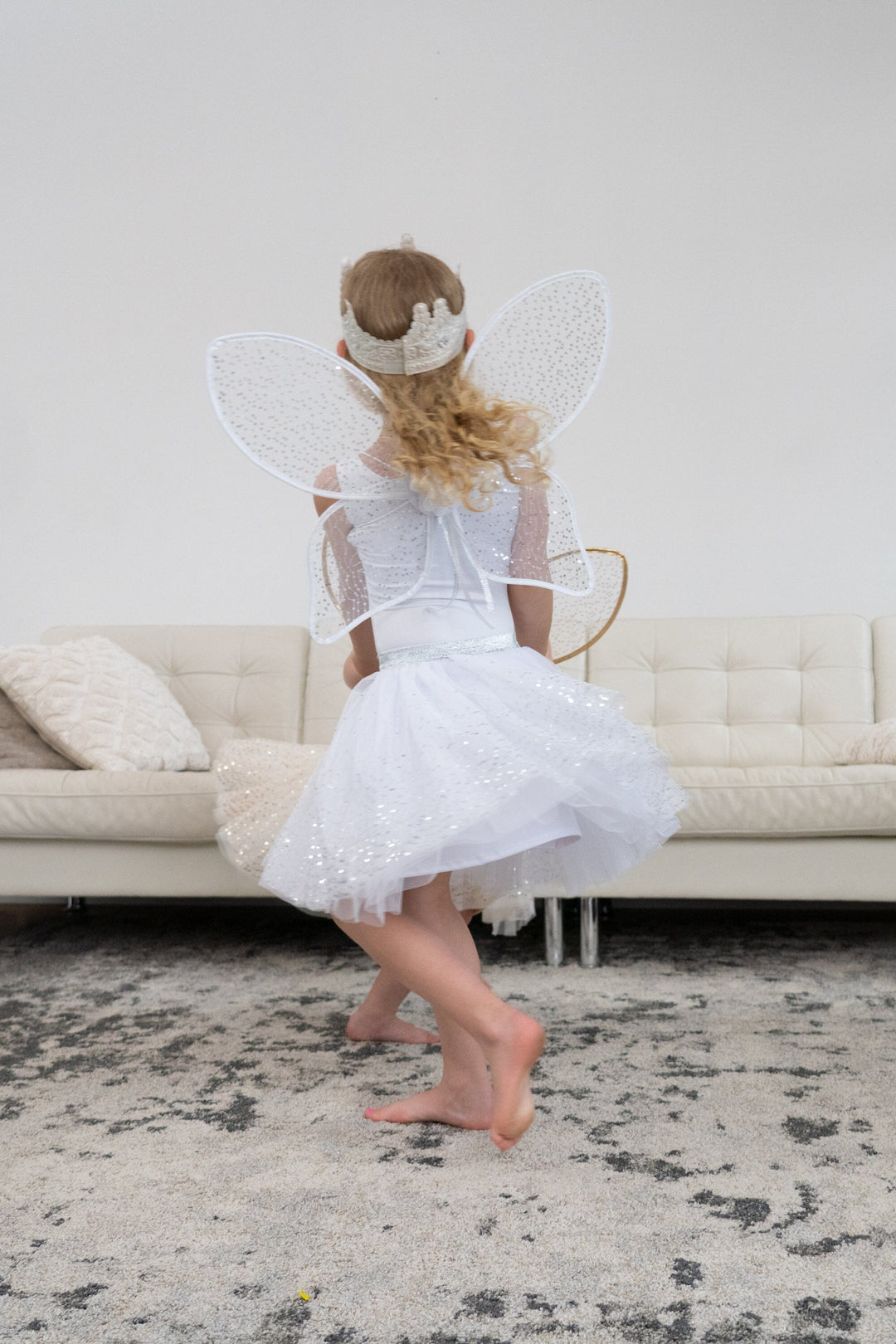 Silver Shimmer Fairy Wings  Little Adventures