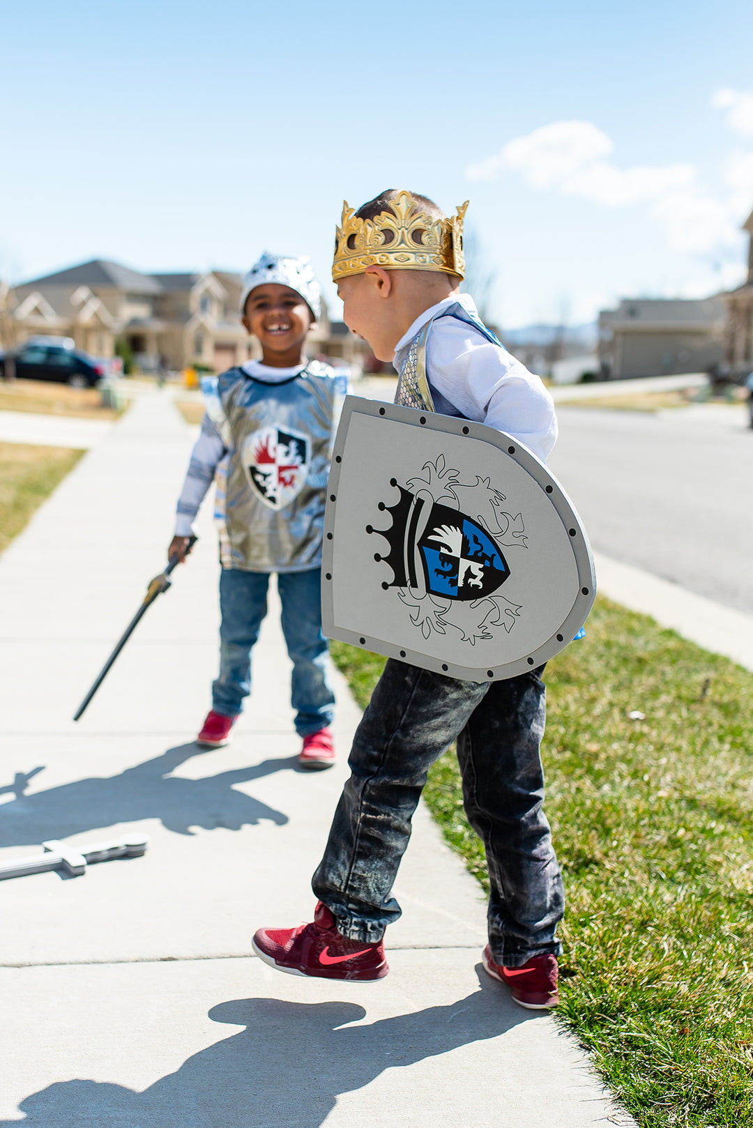 Blue Sword & Shield Set – Little Adventures