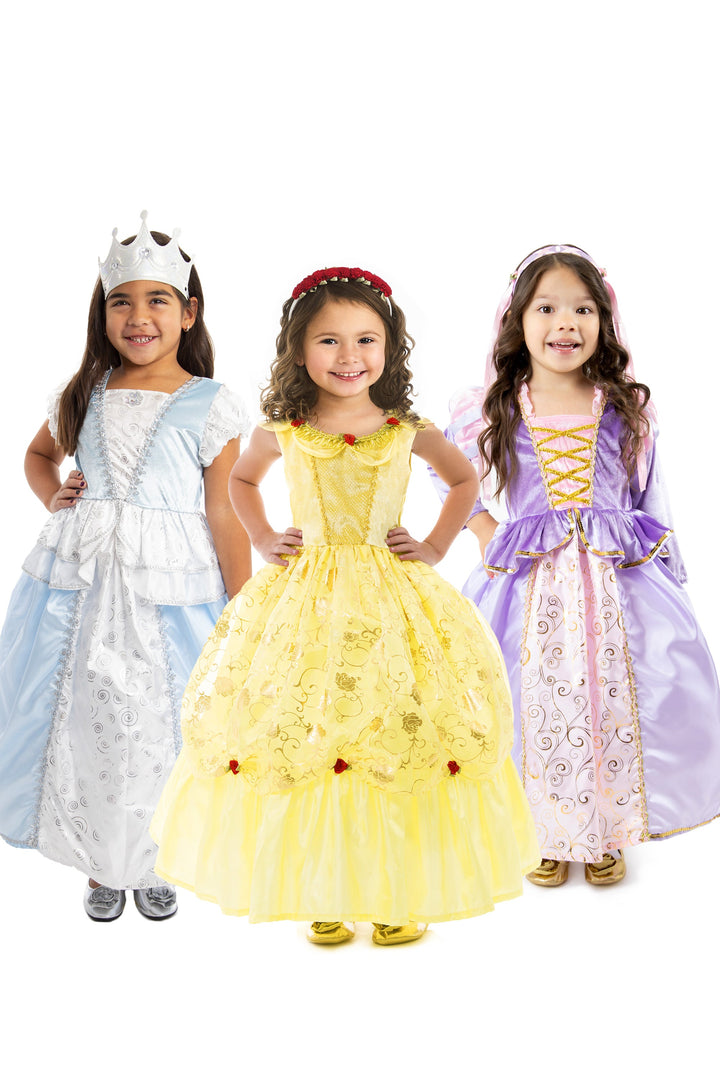open lace back dress Little Adventures Fairytale Princess Set