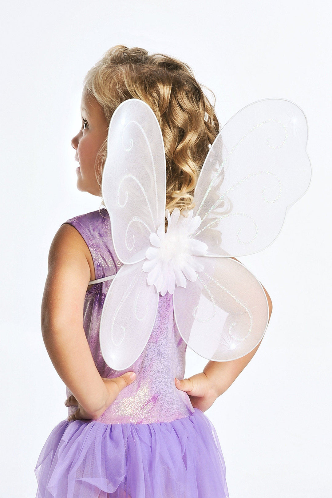 sachin and babi light blue dress Girls Fairy Wings Rainbow Pink Daisy Fairy Finery main image 0