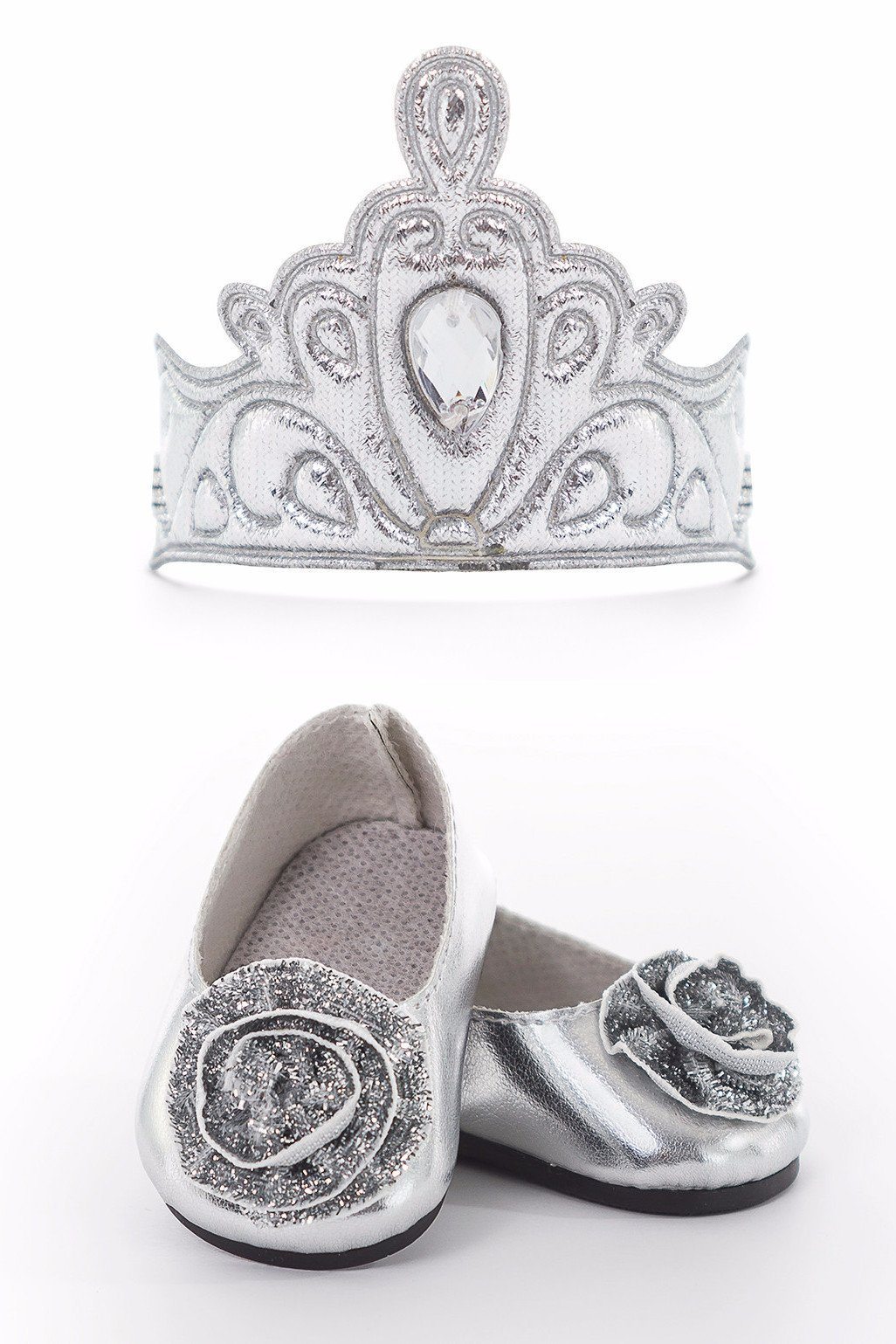 Doll Shoes and Tiara Silver – Little Adventures